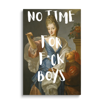 NO TIME FOR BOYS